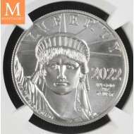 1997USA 1 oz platina Eagle BU, NGC MS69