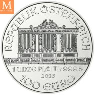 TUBE 10 stk 2025 AUSTRIAN PHILHARMONIKER 1 OZ PLATINUM