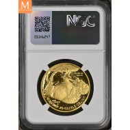 2006 W BUFFALO 1 oz GULL 50 Dollar NGC PF70 Mike Castle American Flag label