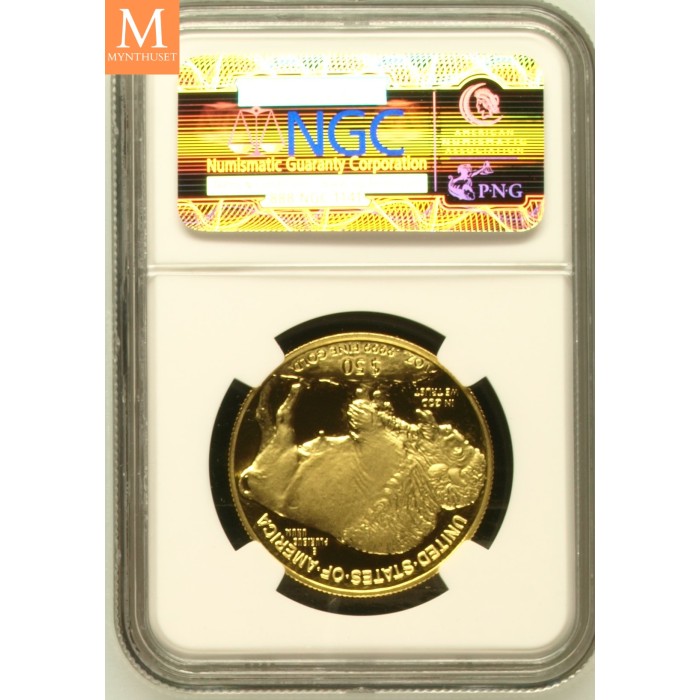 2007 W BUFFALO 1 oz GULL 50 Dollar NGC PF70 Ultra Cameo