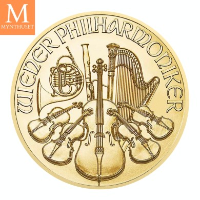 2025 Austria VIENNA PHILHARMONIC 1/10 OZ  GULL KVALITET BU