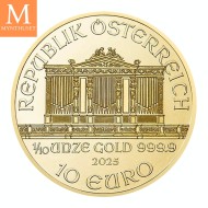 2025 Austria VIENNA PHILHARMONIC 1/10 OZ  GULL KVALITET BU