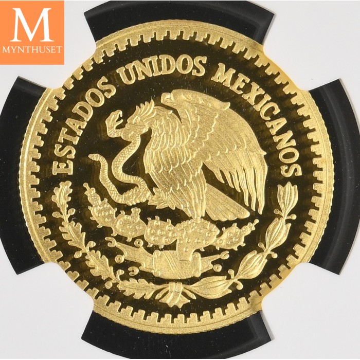 2011 Mexico LIBERTAD 1/2 OZ GULL KVALITET 0, NGC PF69
