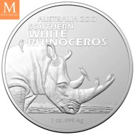 2022 Australia 1 oz sølv mynt Australia Zoo Elephant kvalitet BU