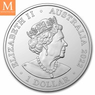 2022 Australia 1 oz sølv mynt Australia Zoo Elephant kvalitet BU