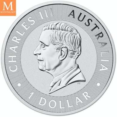 Monsterboks! Australia Sølv 2026 Kangaroo 250 x 1 oz  BU (250 oz)