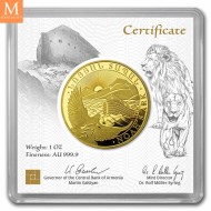 2026 Australian Kangaroo 1oz Platinum Bullion Mynt i kapsel