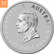 2026 Australian Kangaroo 1oz Platinum Bullion Mynt i kapsel