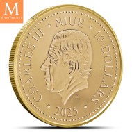 2025 Phoenix 1/20 oz Gull kvalitet BU i kapsel