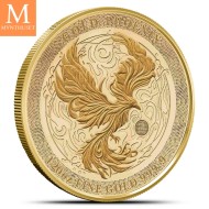 2025 Phoenix 1/20 oz Gull kvalitet BU i kapsel