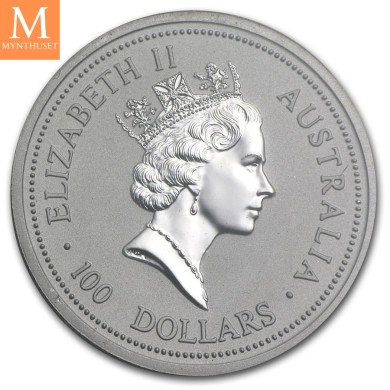 1998 Australia 1 oz platina Koala BU M/Kapsel