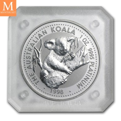 1998 Australia 1 oz platina Koala BU M/Kapsel