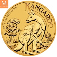 1998 Australia NUGGET 1 OZ GULL 9999 i KVALITET BU I KAPSEL