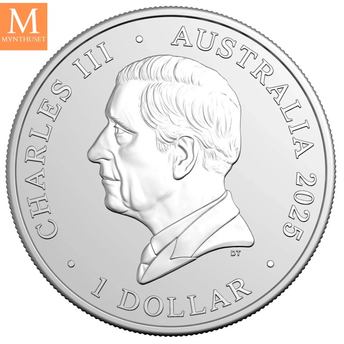 2025 Australia KOALA 1 oz sølv kvalitet BU i kapsel
