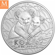 2025 Australia KOALA 1 oz sølv kvalitet BU i kapsel