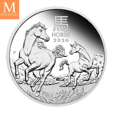 2026 Australia LUNAR SERIES III "YEAR OF THE HORSE"  TRIO SETT