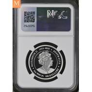 2024 Australia YEAR OF THE DRAGON 100 Dollar 1 OZ PLATINA  LUNAR SERIE 3  Kvalitet Proof OPPLAG KUN 188 NGC PF70 SJELDEN!