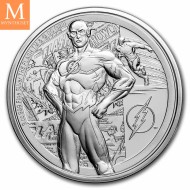 2022 Niue SUPERMANN 10 DOLLAR 3 OZ sølv mynt i kvalitet BU i kapsel og skrin