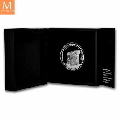 2022 Niue STAR WARS SANDCRAWLER 2 DOLLAR 1 OZ sølv mynt i kvalitet Proof i kapsel og skrin