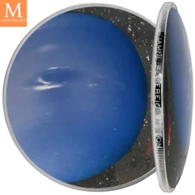 2022 USA Neptune The Solar System 1 DOLLAR 1 OZ sølv mynt i kvalitet Proof i kapsel