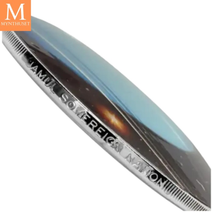 2022 USA Uranus The Solar System 1 DOLLAR 1 OZ sølv mynt i kvalitet Proof i kapsel