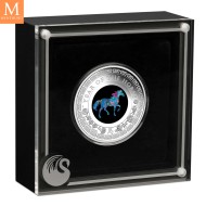 2026 Australia 1 oz Sølv Opal Lunar Horse kvalitet Proof