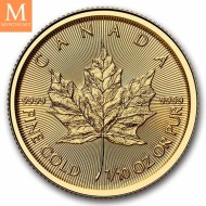 2026 Canada MAPLE LEAF 1/10 OZ GULL KVALITET BU