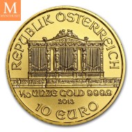 2008 Østerrike 1/10 oz Gull Philharmoniker BU i kapsel