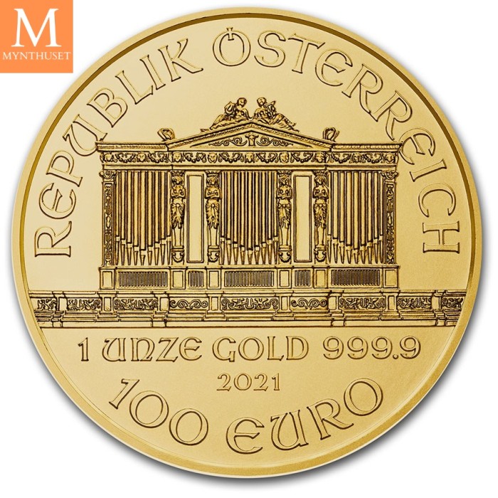 2021 Østerrike 1 OZ Gull Philharmonic i kvalitet BU