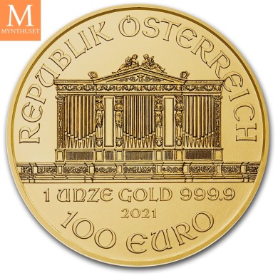 2021 Østerrike 1 OZ Gull Philharmonic i kvalitet BU