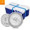 Monsterboks! Australia Sølv 2022 Kangaroo 250 x 1 oz  BU (250 oz)
