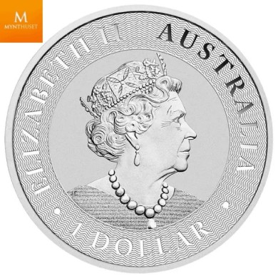 Monsterboks! Australia Sølv 2022 Kangaroo 250 x 1 oz  BU (250 oz)