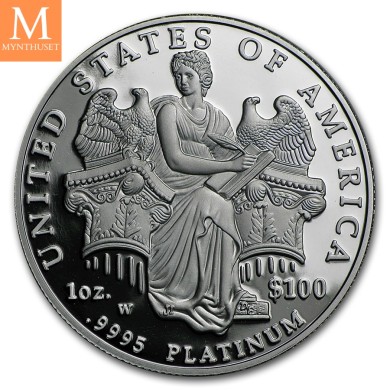 2006 USA 1 oz platina Eagle proof i originalt skrin med ekthetsbevis