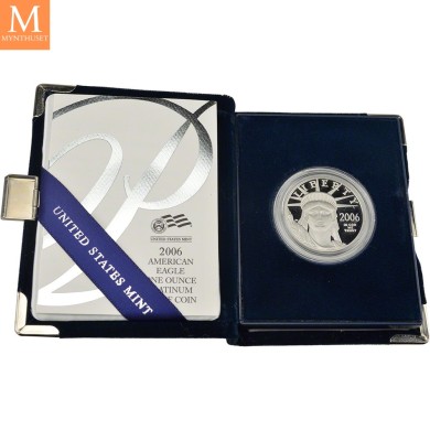 2006 USA 1 oz platina Eagle proof i originalt skrin med ekthetsbevis