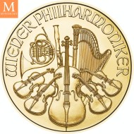 1996 Østerrike 1 oz Gull Philharmoniker BU i kapsel