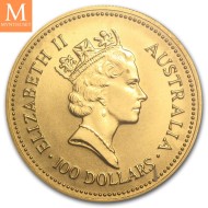 1987 Australia NUGGET "Welcome Stranger" 1 OZ GULL 9999 i KVALITET BU I KAPSEL
