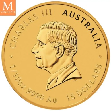 2026 Australia 1/10 oz Gull Lunar S3 Year of the Horse Color kvalitet BU i kapsel