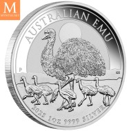 2023 Australia 1 oz Sølv Quokka BU Med Kapsel