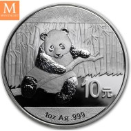 2014 KINA 1 OZ SØLV PANDA BU M/KAPSEL