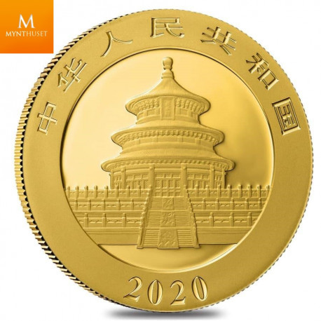 China 500 Yuan Panda 30 gram 999  gold coin