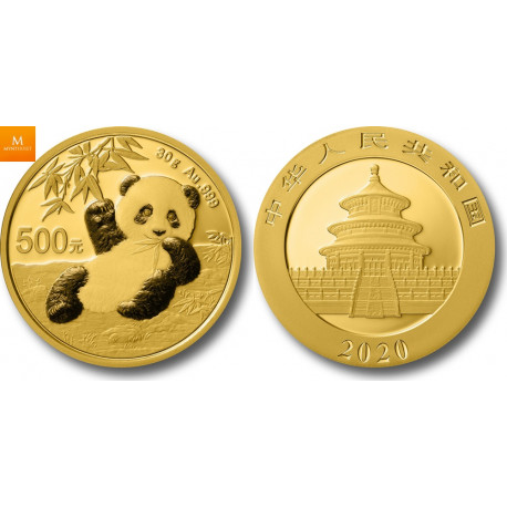 China 500 Yuan Panda 30 gram 999  gold coin