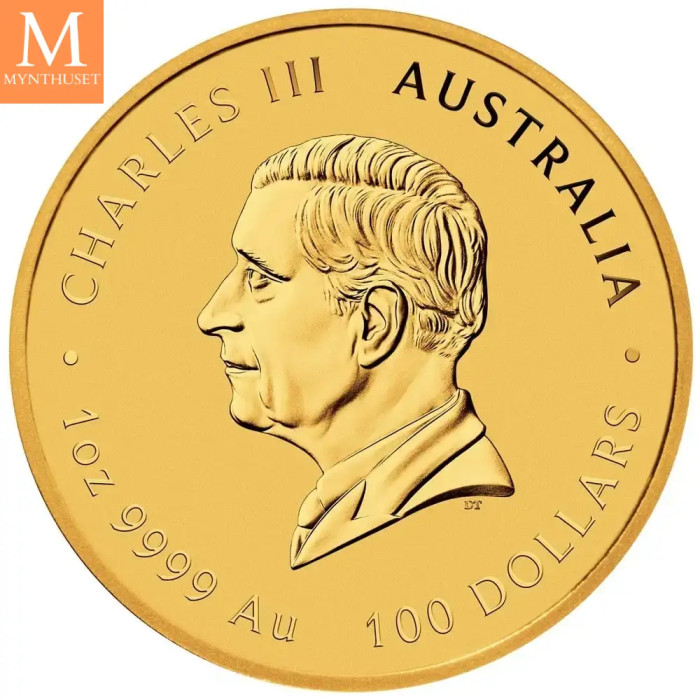 2025 Australia 1 oz Gull Lunar S3 Year of the Snake BU M/Kapsel