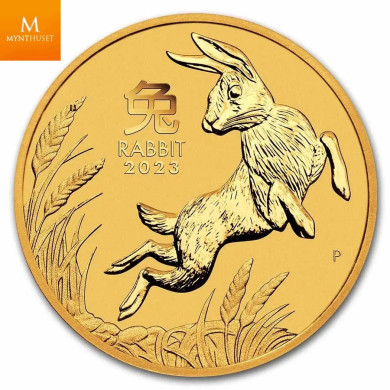 Australia 2023 1 oz Gull Lunar S3 Year of the Rabbit BU M/Kapsel