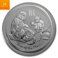 Australia 2019 1 kilo Silver Lunar Pig Kvalitet BU i kapsel