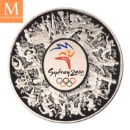 2000 Australia 1 kilo Sølv Sydney OL kvalitet BU i kapsel originalt skrin