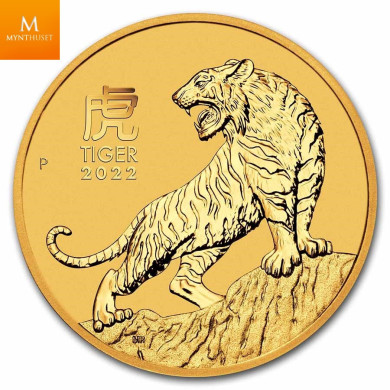 Australia 2016  1/10 oz Gull Lunar S2 «Year of the Monkey» Kvalitet BU i Kapsel