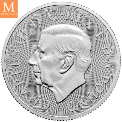 2026 Storbritannia 1/2 oz Sølv Lion and Eagle kvalitet BU i Kapsel