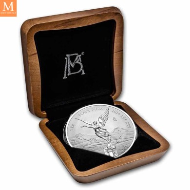 2024 Mexico Meget sjelden LIBERTAD 1 KILO CASA DE MONEDA DE MEXICO KV PROOFLIKE