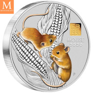 2024 Australia YEAR OF THE  DRAGON 30 DOLLAR 1 KILO  LUNAR III MED GULL "PRIVY MARK" KVALITET BU