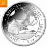2023 Somalia 1 oz Sølv Elephant BU